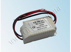 БП негерметичный 6Вт 12В (IP20)